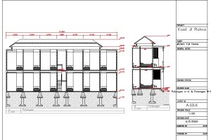 A.03.6 Potongan A-A & Potongan B-B